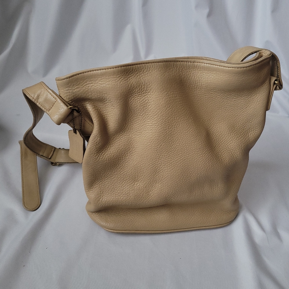 Leather Bucket Bag